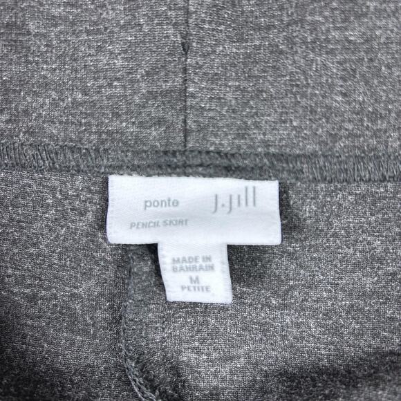 J. Jill Dark Gray Pencil Skirt - Picture 2 of 8
